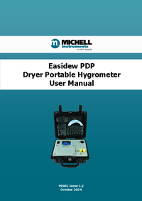 Thumbnail of document Manual - EA-PDP Easidew PDP Dryer Portable